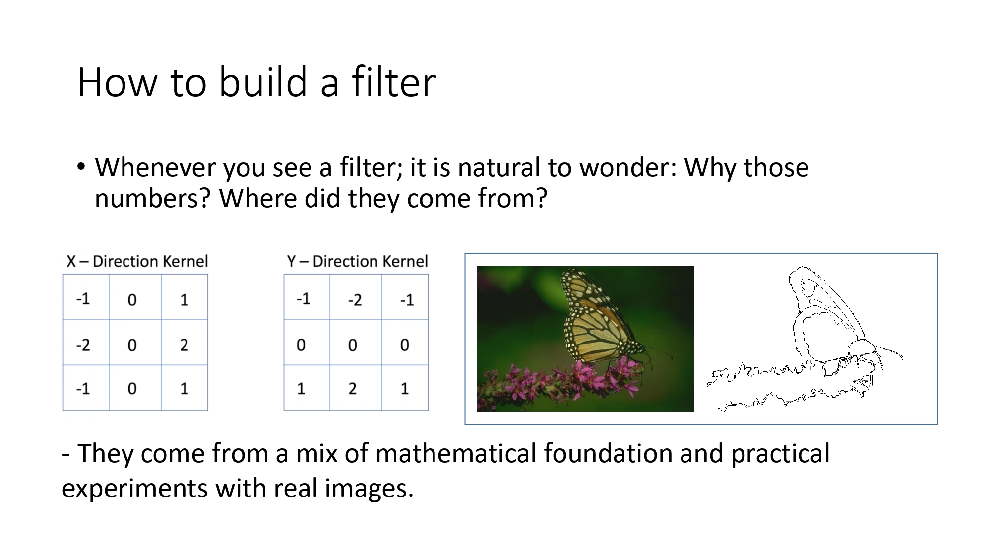 Sobel Kernel Directions