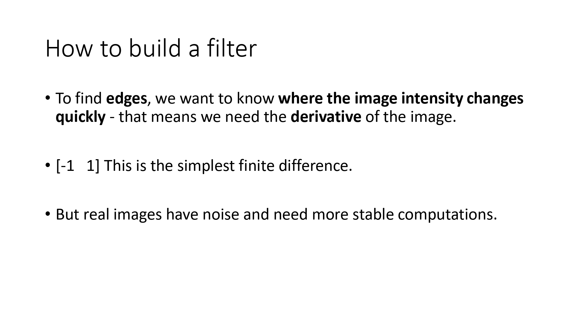 Simple Finite Difference
