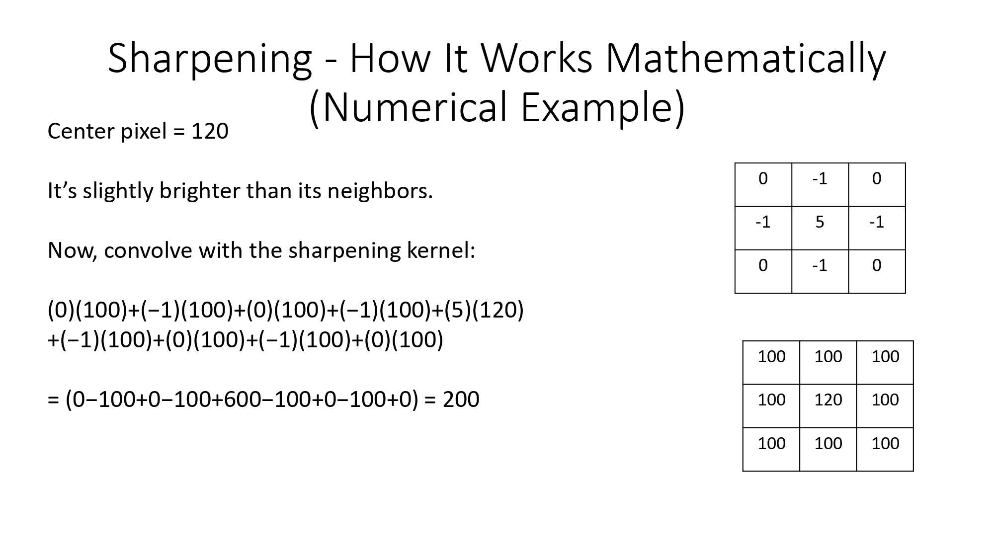 Bright Center Example